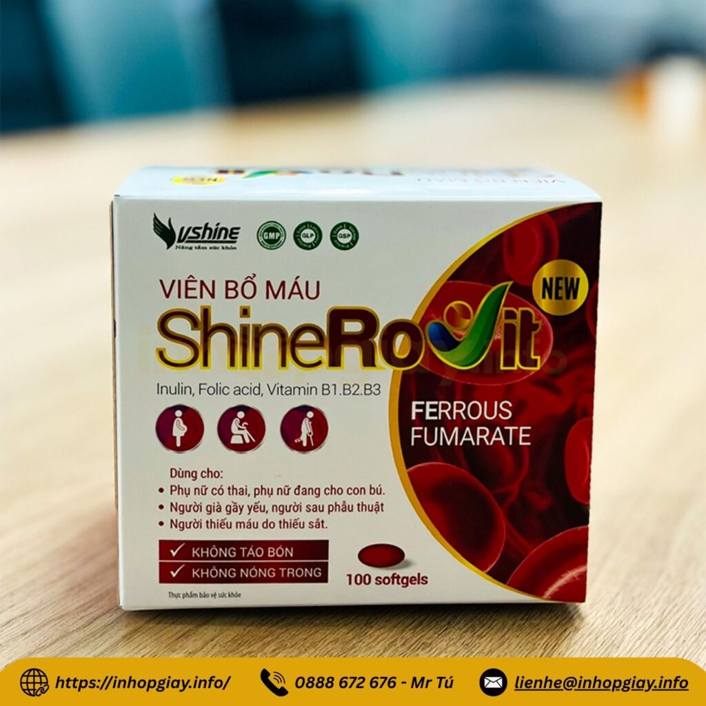 Cần tính toán không gian cho tờ hướng dẫn sử dụng khi đặt sản xuất hộp đựng thuốc