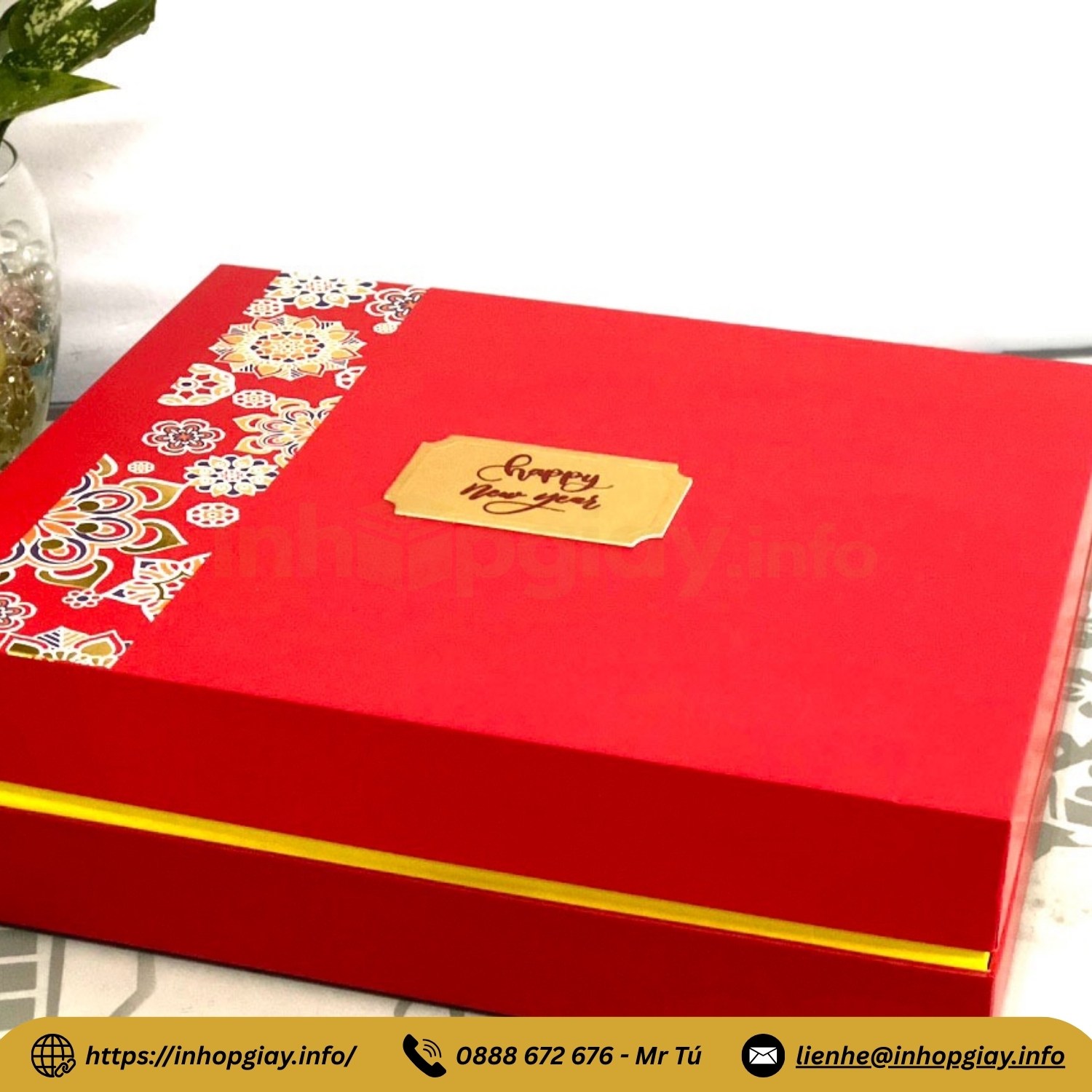 Xưởng sản xuất hộp quà in logo theo yêu cầu - Hơn 39 mẫu hộp thiết kế đẹp, chiết khấu cao đến 3%