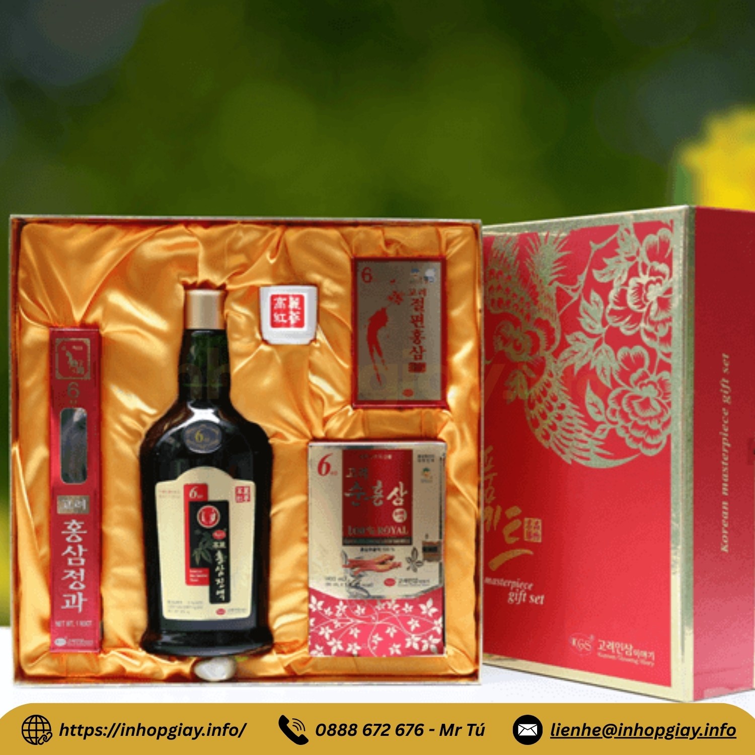 Xưởng in hộp giấy Info nhận sản xuất số lượng từ 200 cái, giá tốt