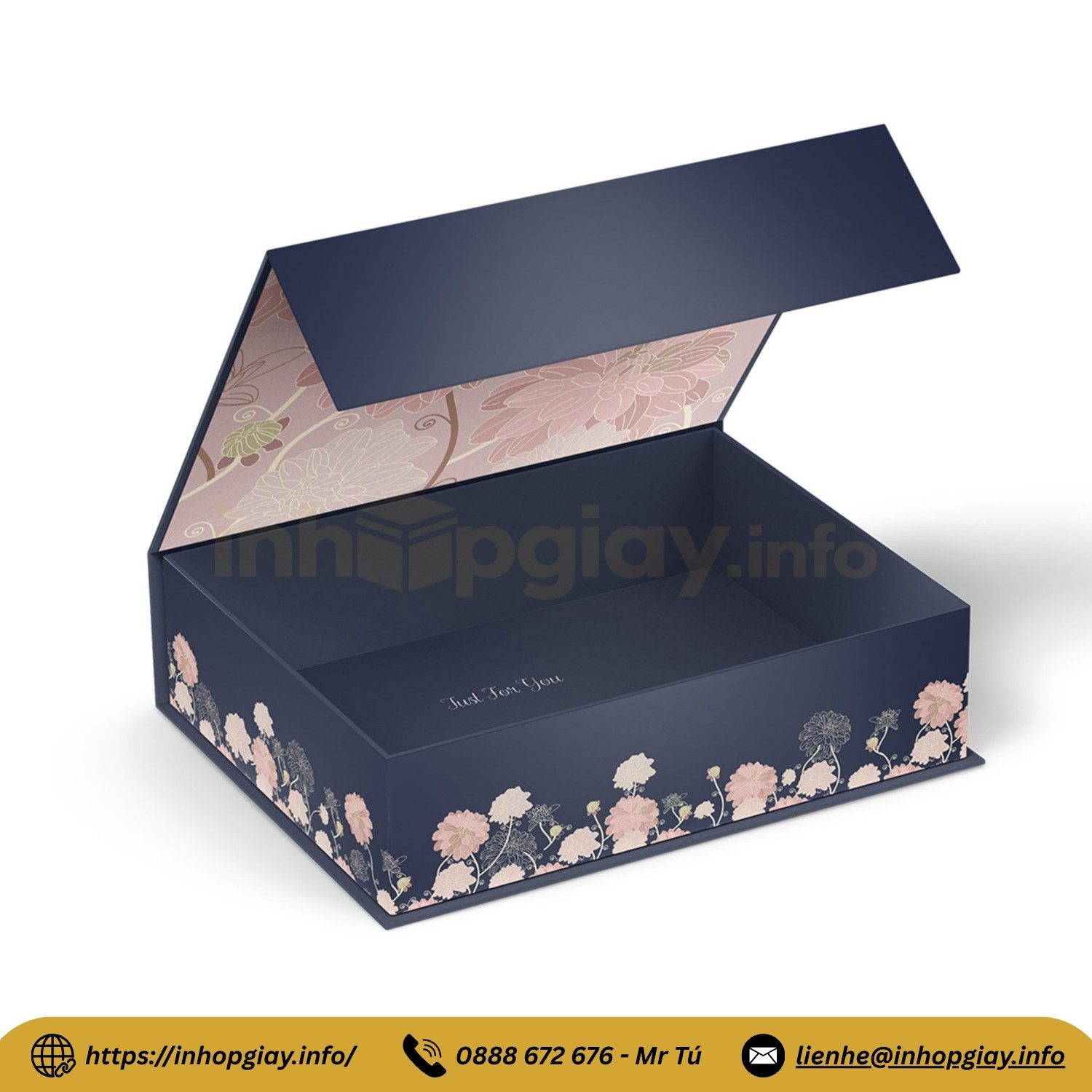 Xưởng nhận sản xuất hộp bìa cứng với kích thước theo yêu cầu