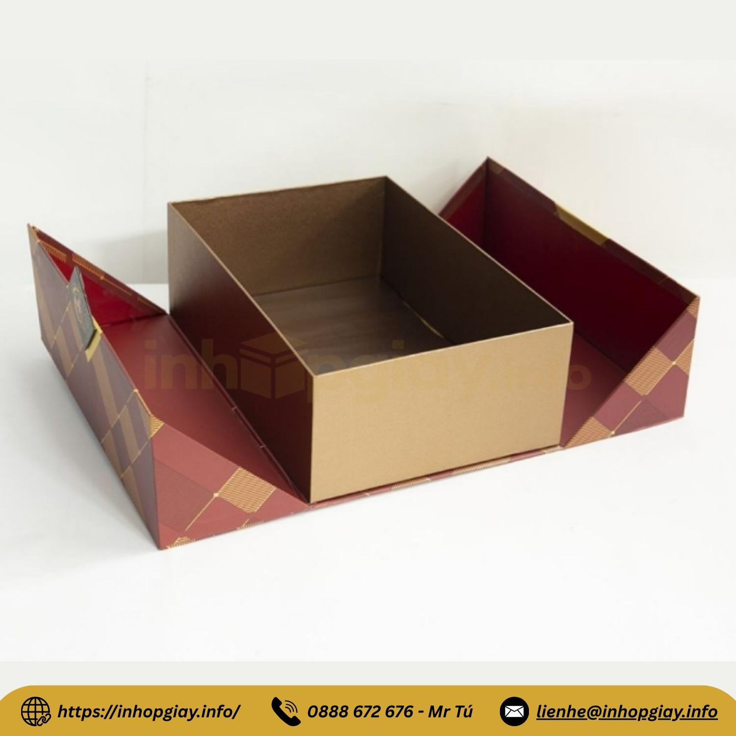 Giá sản xuất hộp cứng cao cấp linh hoạt, từ 20.000đ/sản phẩm