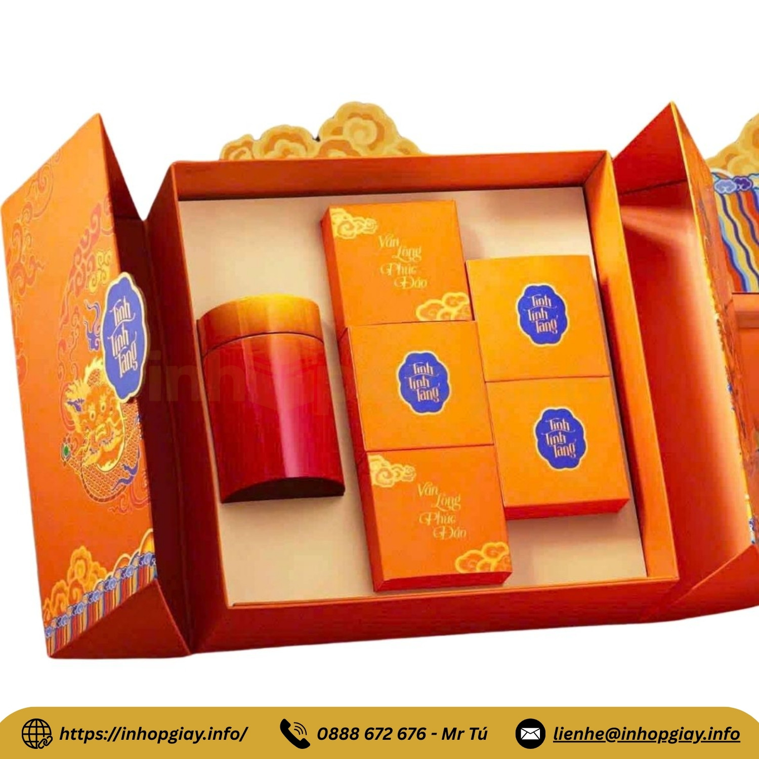 Mẫu hộp cánh bướm cao cấp, đựng quà tặng được ưa chuộng