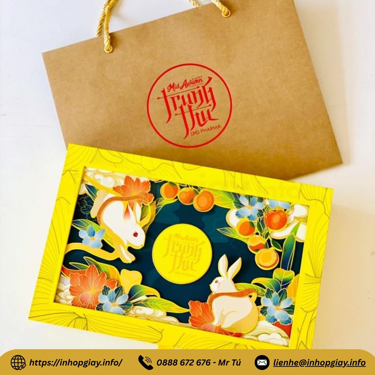 Xưởng in hộp bánh trung thu cao cấp theo yêu cầu – Nhận từ 200 hộp, chiết khấu cao 3%