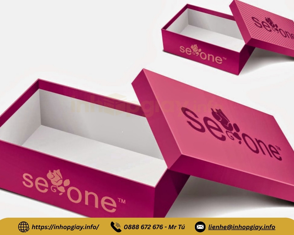 Xưởng in hộp giấy Info nhận từ 200 hộp trở lên