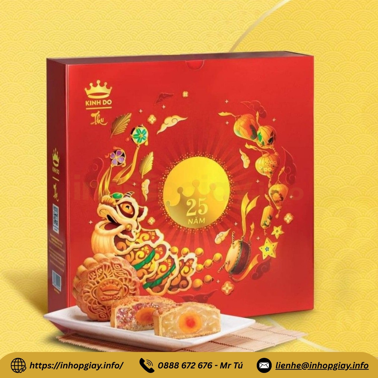 Xưởng in hộp bánh trung thu cao cấp theo yêu cầu – Nhận từ 200 hộp, chiết khấu cao 3%