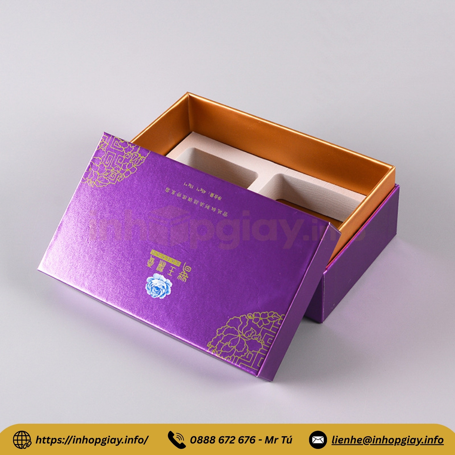 Loại hộp này có tính thẩm mỹ cao và bảo vệ sản phẩm tối ưu