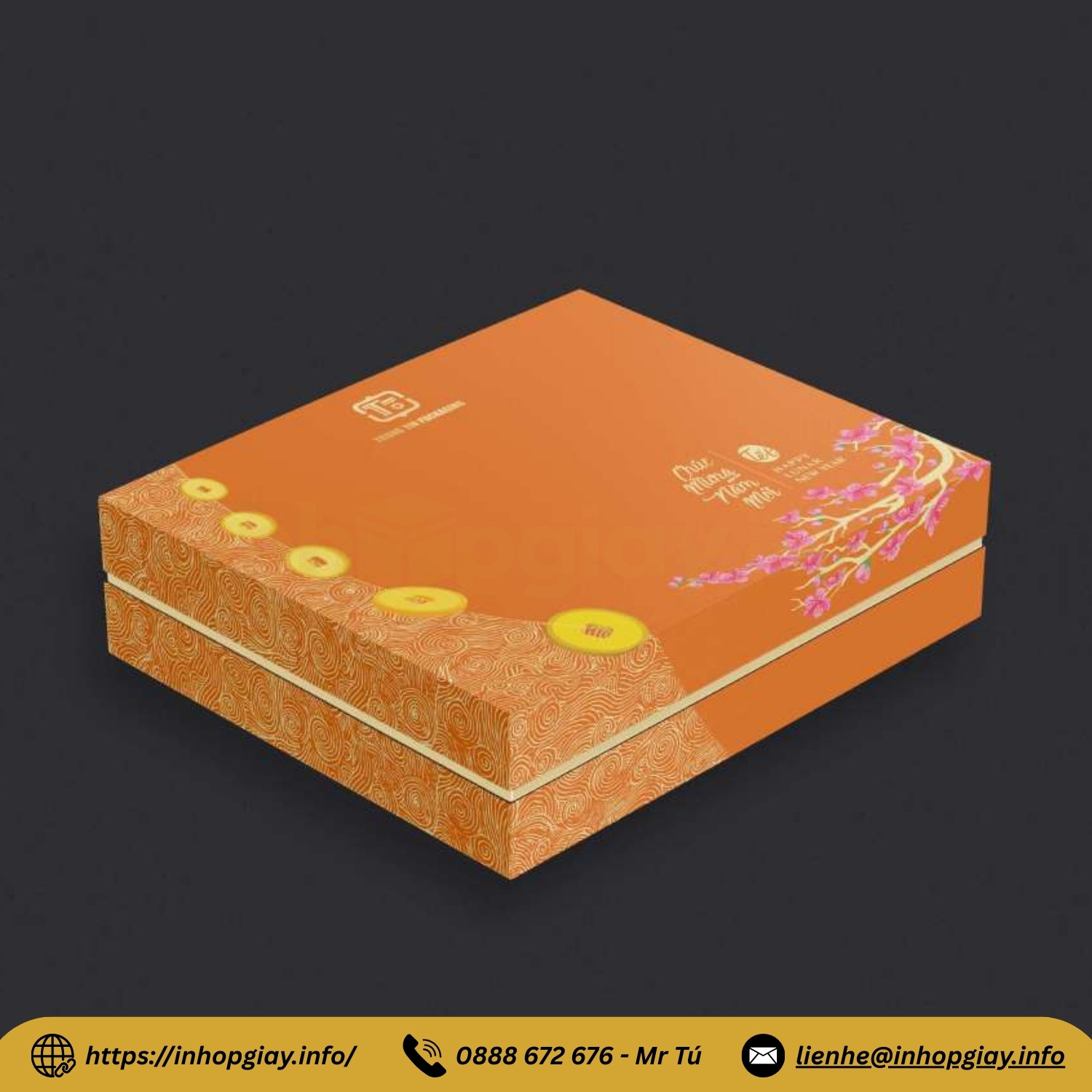 Xưởng thiết kế và sản xuất hộp âm dương trọn gói, giá từ 20.000đ/hộp