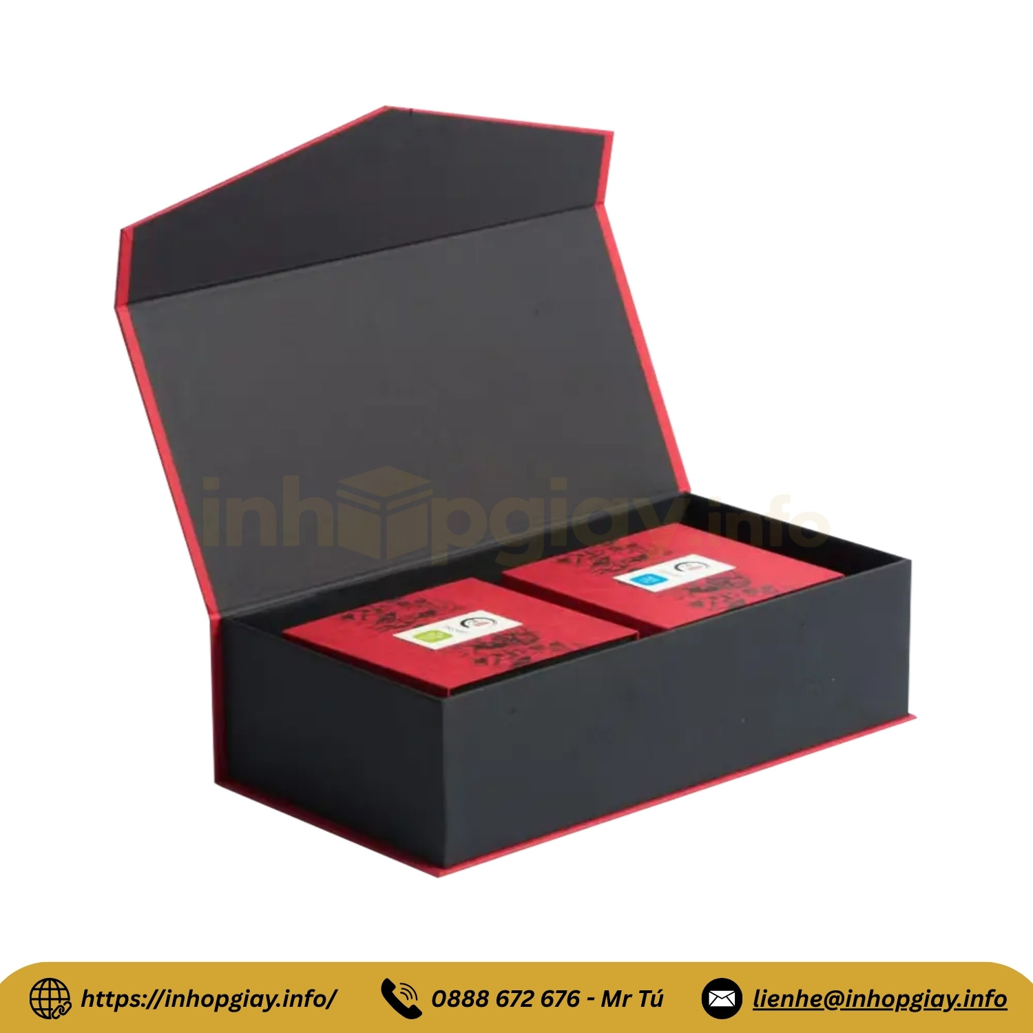 Nên chọn kích thước hộp vừa vặn với sản phẩm bên trong