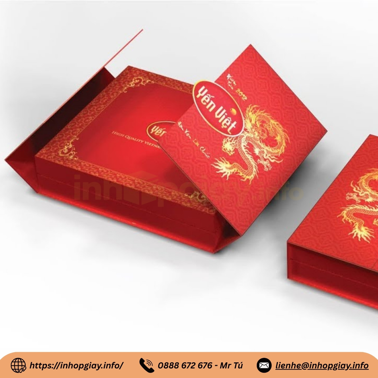 Giá in hộp mở đôi tại xưởng chỉ từ 30.000đ