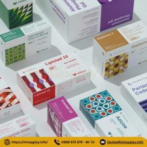 Xưởng in hộp giấy đựng thuốc tây, dược phẩm, hộp thuốc đông y - Nhận từ 200 hộp