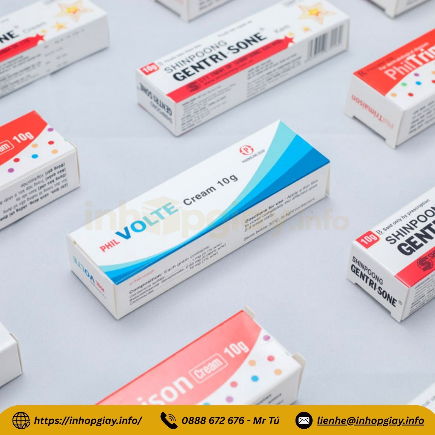 Xưởng in hộp giấy đựng thuốc tây, dược phẩm, hộp thuốc đông y - Nhận từ 200 hộp