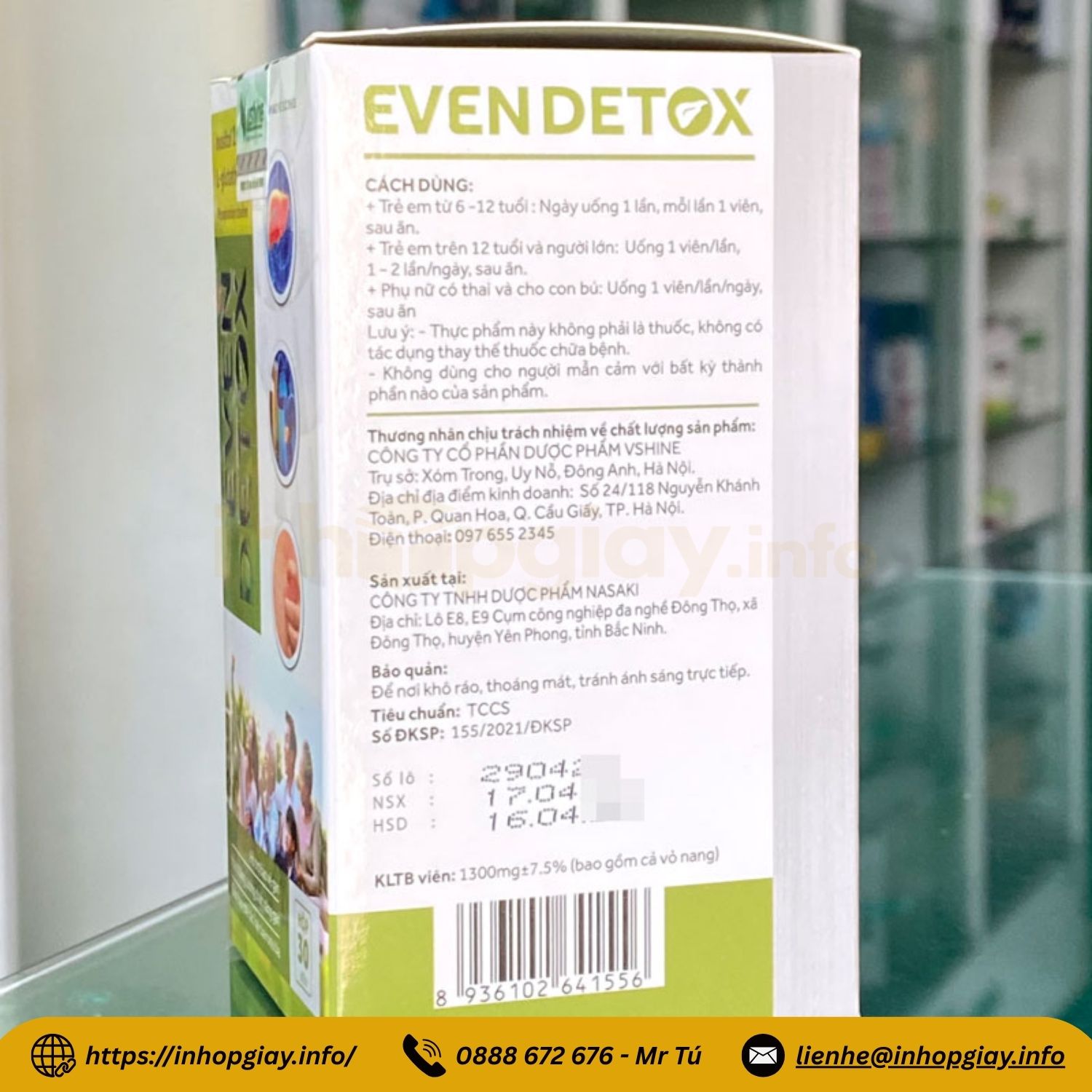 Xưởng in hộp giấy đựng thuốc tây, dược phẩm, hộp thuốc đông y - Nhận từ 200 hộp