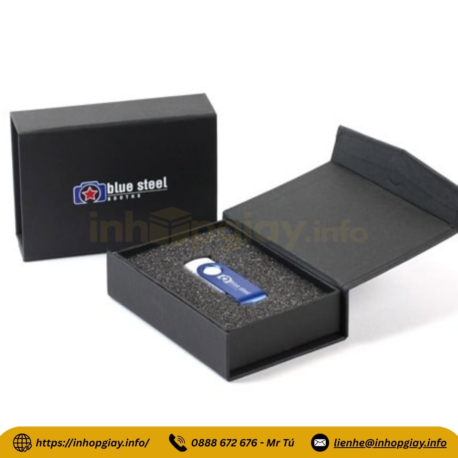 Xưởng thiết kế, in hộp nam châm theo yêu cầu - Giá từ 25.000đ/hộp, chiết khấu đến 3%