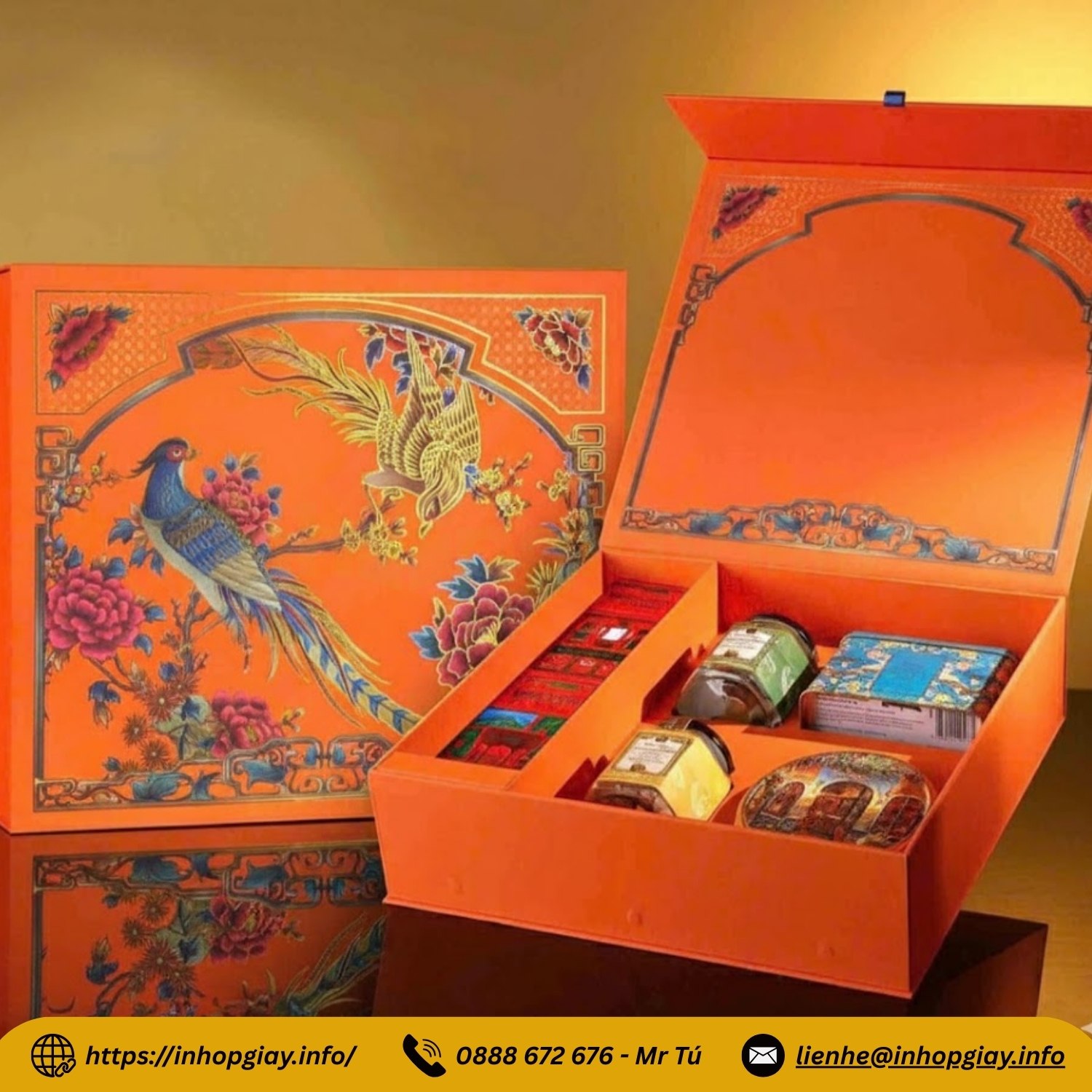 Xưởng thiết kế, in hộp nam châm theo yêu cầu - Giá từ 25.000đ/hộp, chiết khấu đến 3%