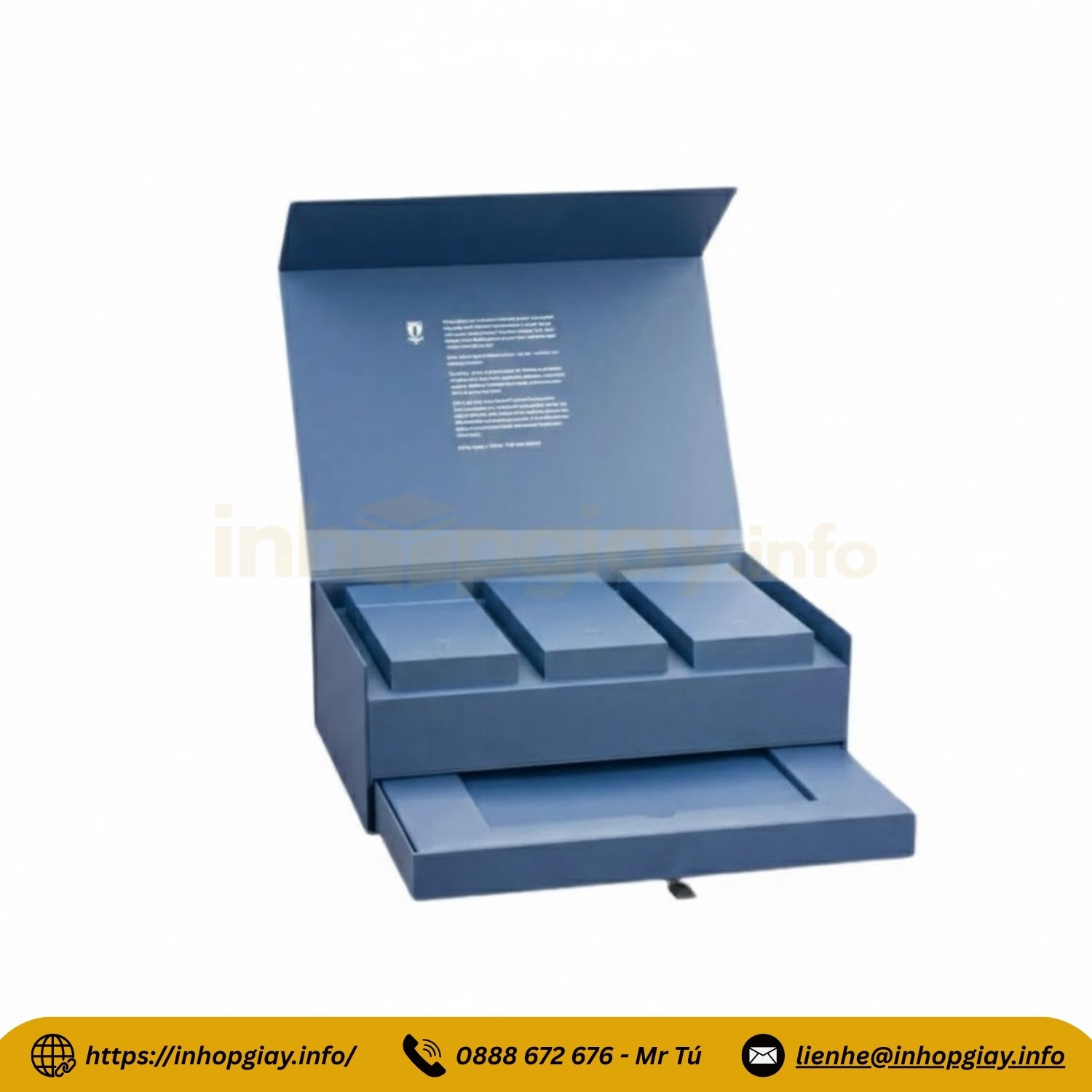 Xưởng thiết kế, in hộp nam châm theo yêu cầu - Giá từ 25.000đ/hộp, chiết khấu đến 3%