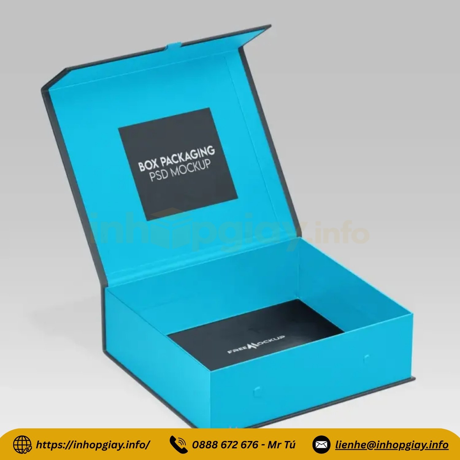 Xưởng thiết kế, in hộp nam châm theo yêu cầu - Giá từ 25.000đ/hộp, chiết khấu đến 3%