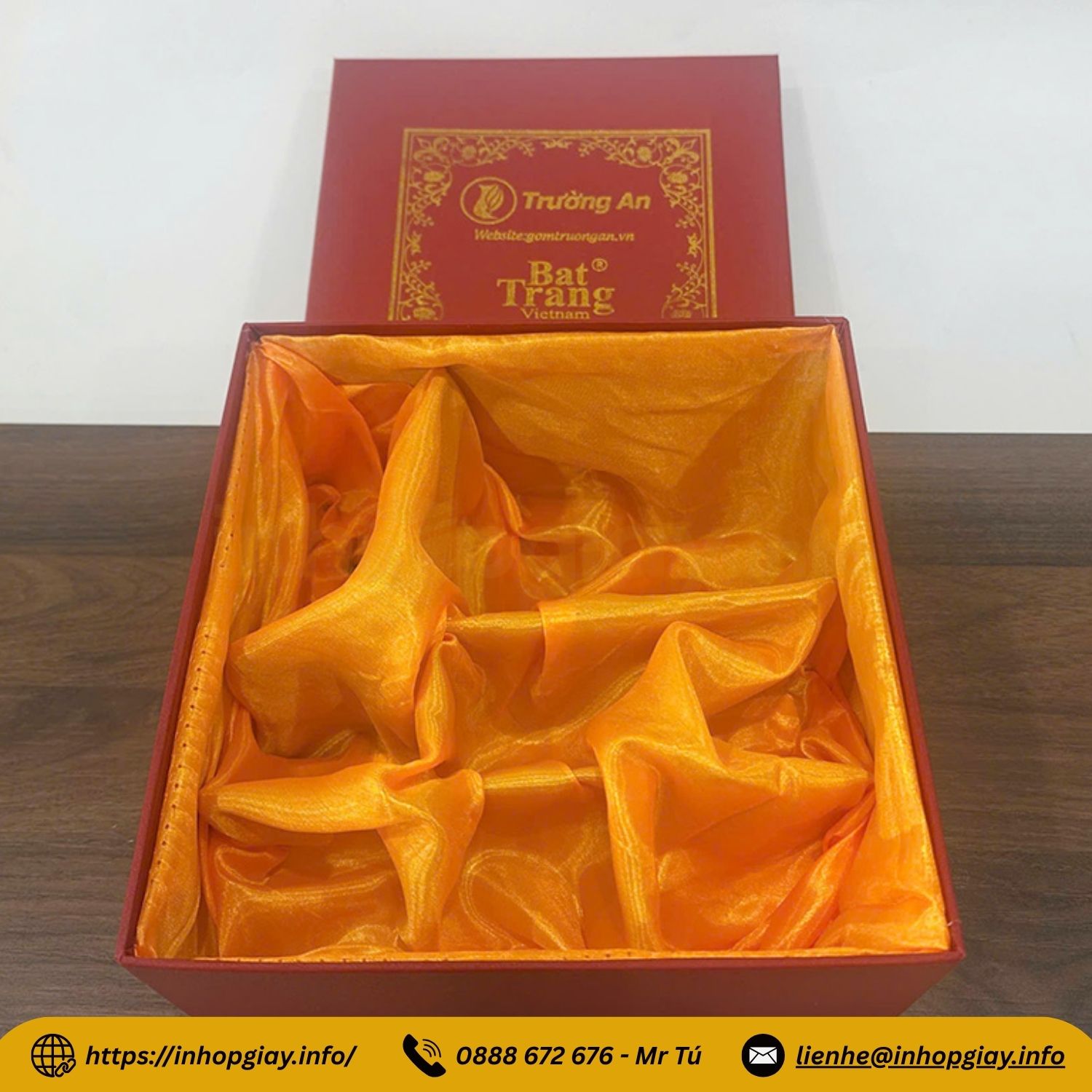 In hộp giấy Info nhận thiết kế mẫu và sản xuất hộp theo yêu cầu riêng