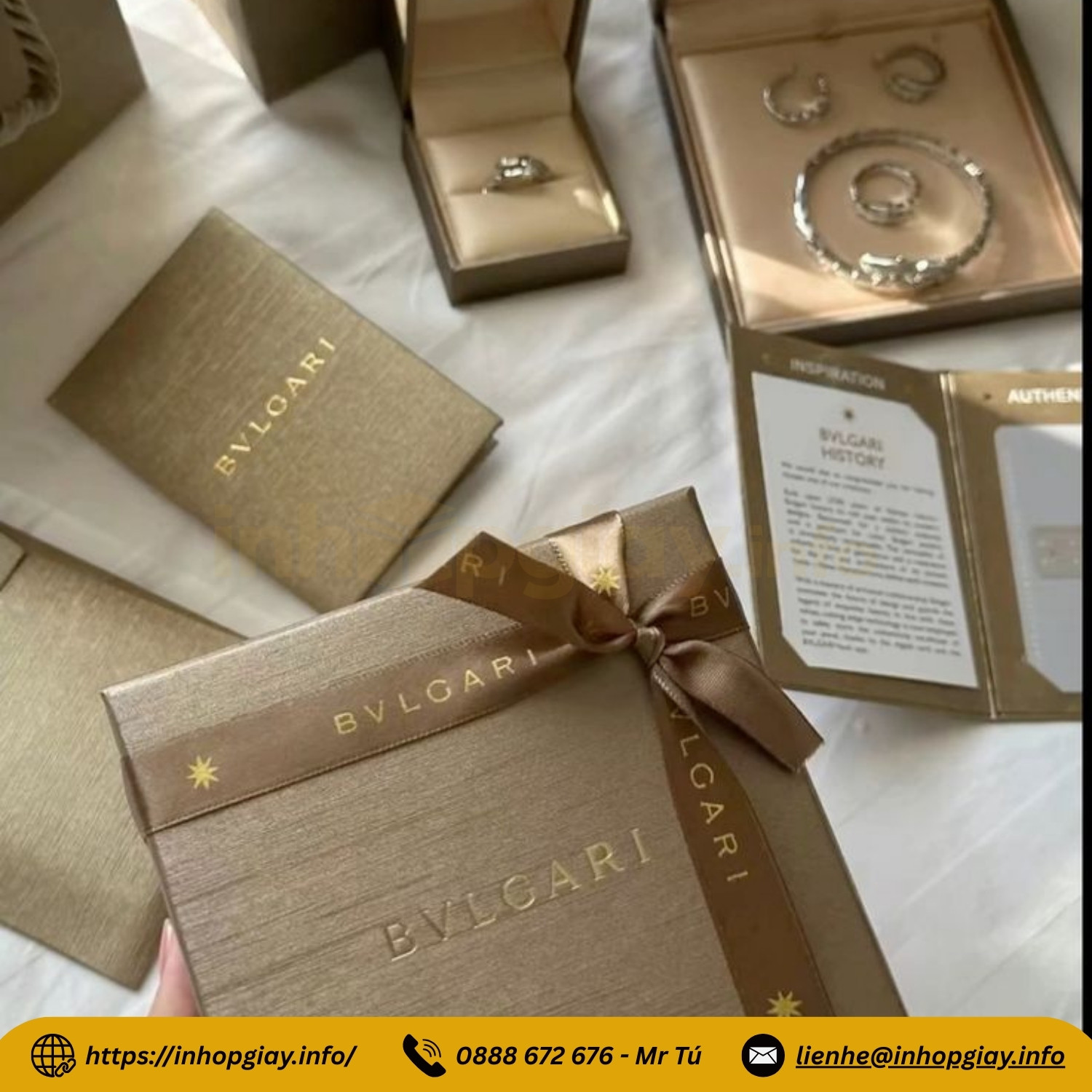 Ưu tiên chọn chất liệu giấy sản xuất hộp trang sức phù hợp với sản phẩm