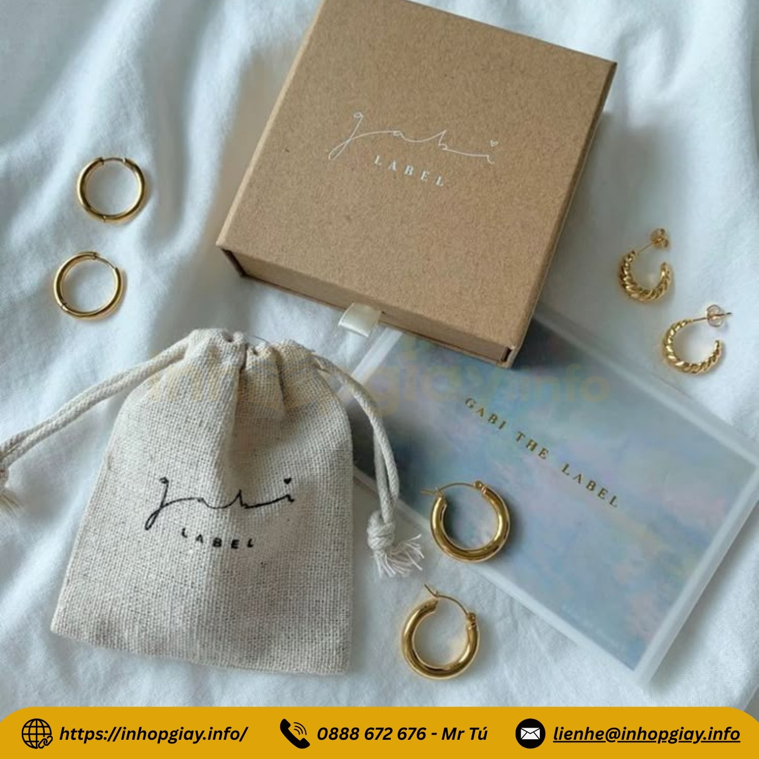 Xưởng in hộp đựng trang sức theo yêu cầu - Nhận sản xuất từ 200 hộp, chiết khấu đến 3%