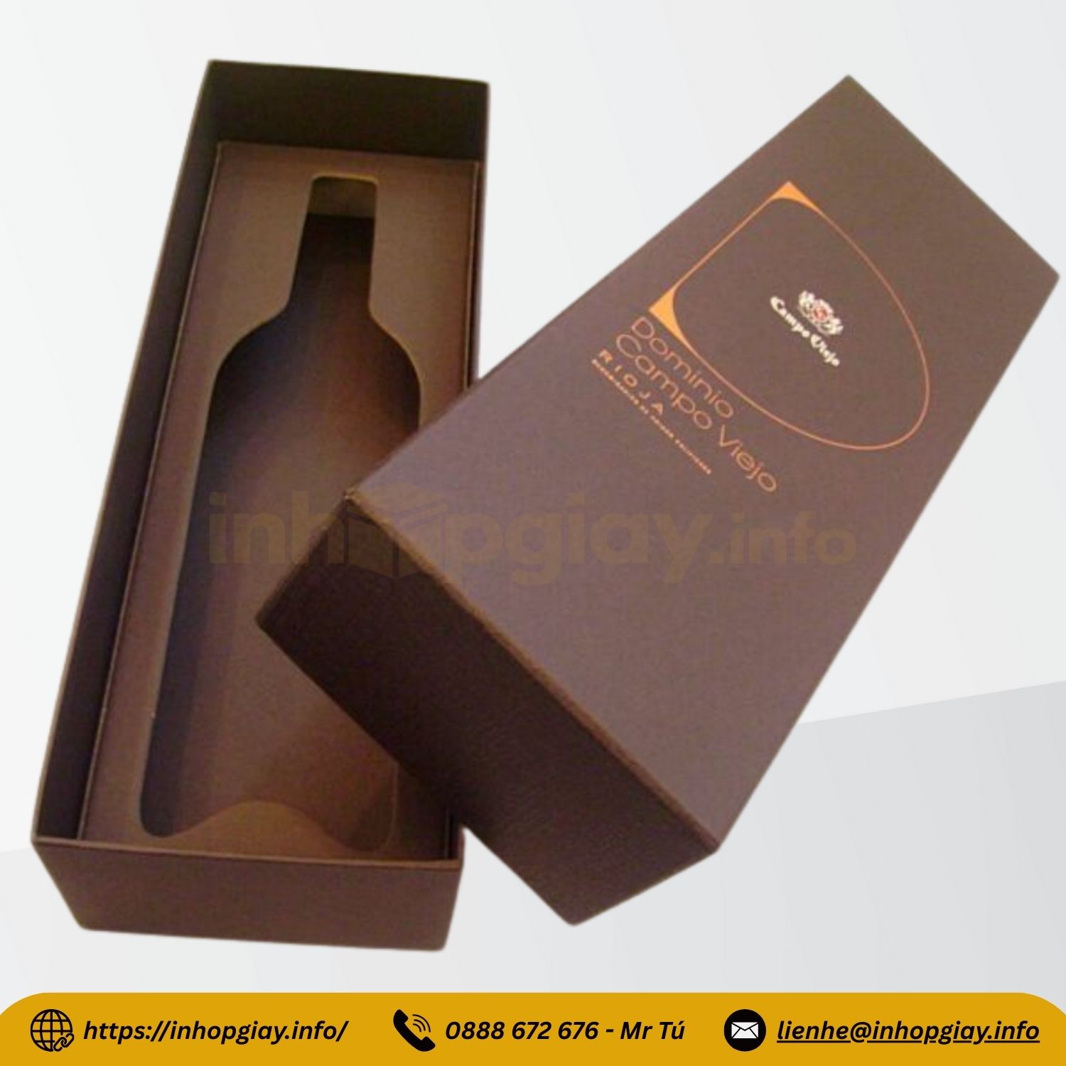 Xưởng in hộp giấy đựng rượu cao cấp - Nhận từ 200 hộp, thiết kế mẫu miễn phí