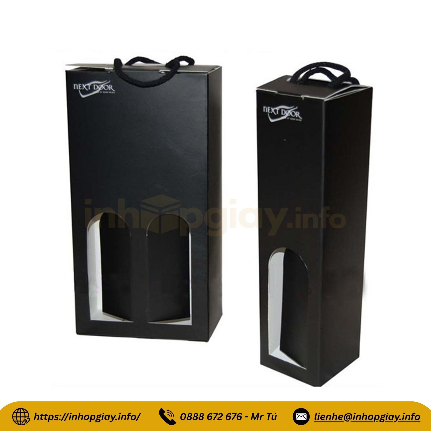 Xưởng in hộp giấy đựng rượu cao cấp - Nhận từ 200 hộp, thiết kế mẫu miễn phí