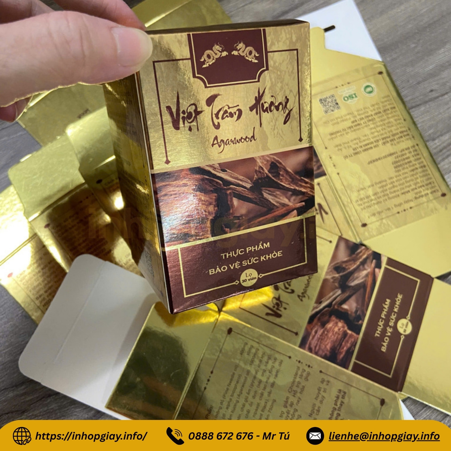 Hộp giấy metalize có tính thẩm mỹ cao, bảo vệ sản phẩm vượt trội