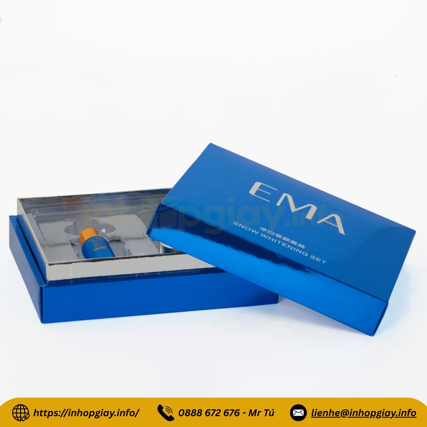 Chi phí sản xuất hộp giấy cán màng metalize cao hơn hộp thông thường