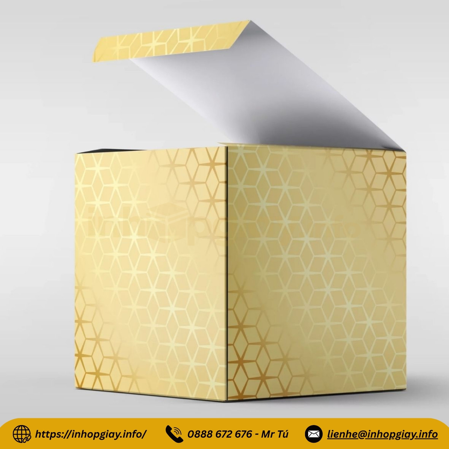 Xưởng in hộp metalize theo yêu cầu, nhận từ 200 hộp, chiết khấu đến 3%