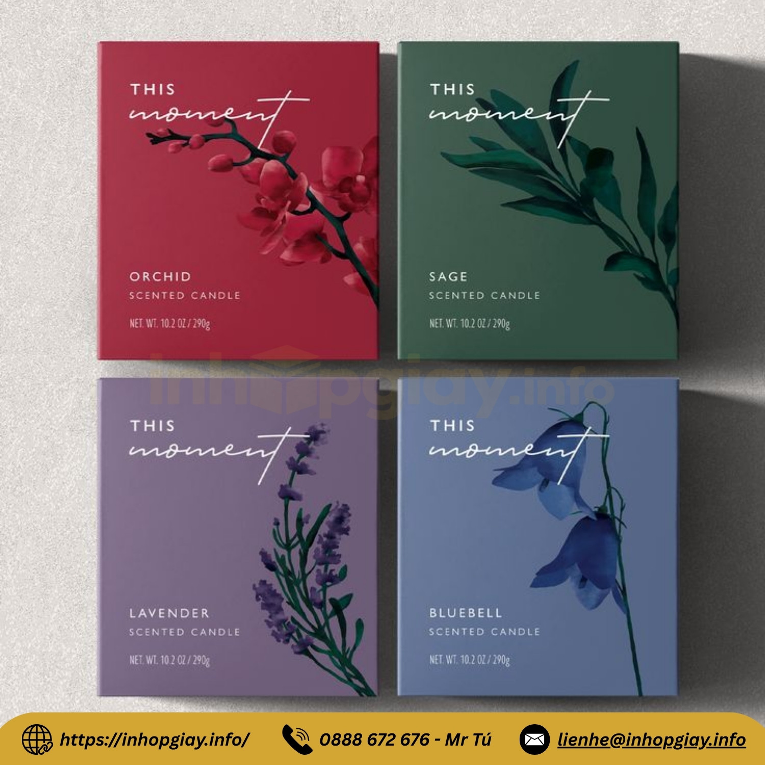 Kích thước và chất liệu giấy sản xuất hộp quà nên phù hợp với sản phẩm cần đựng