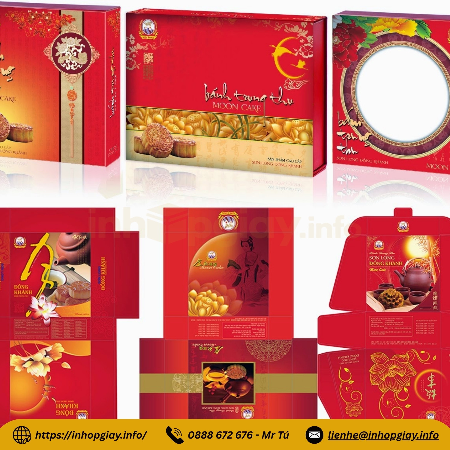 Xưởng in hộp giấy đựng bánh kẹo theo yêu cầu - Chiết khấu đến 3%