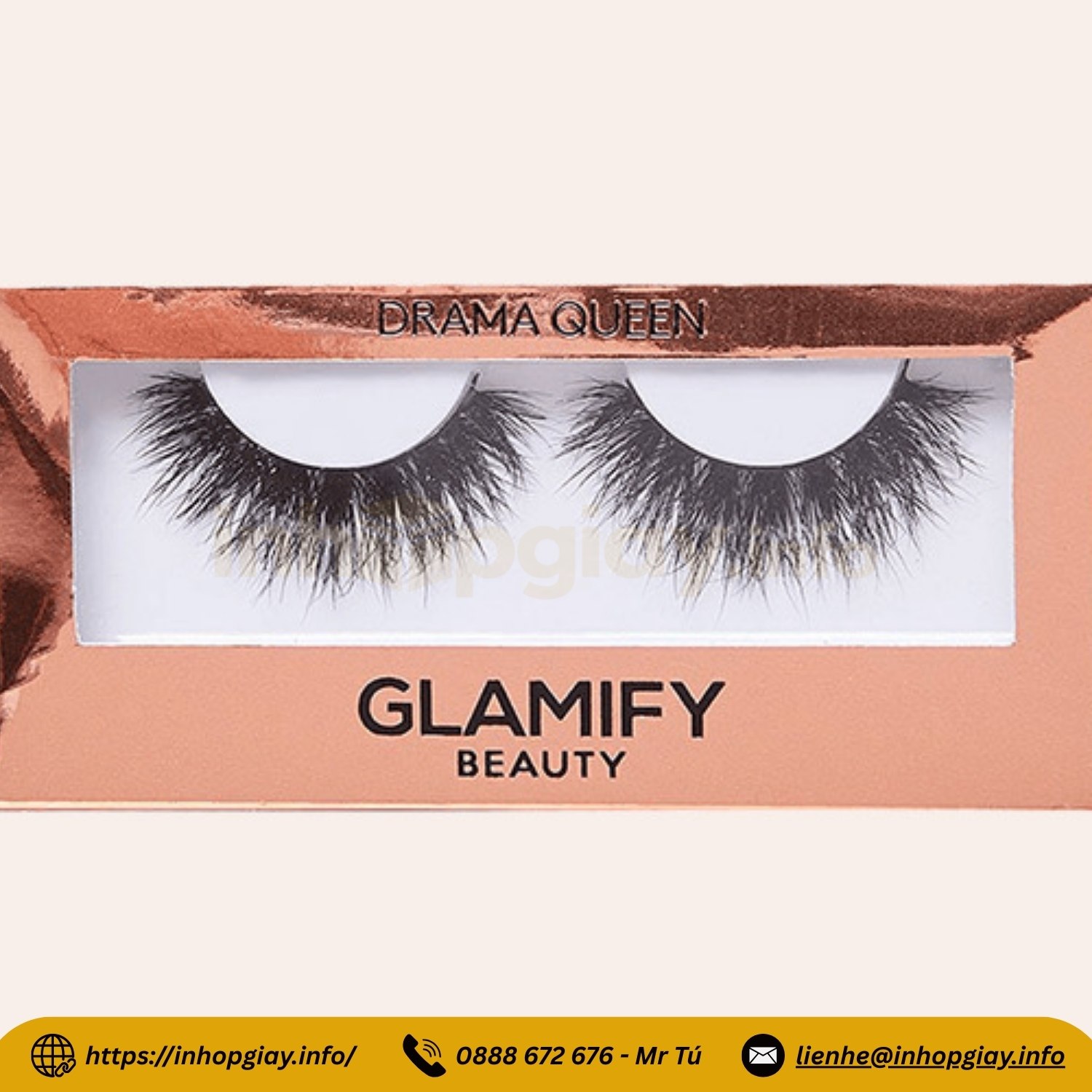 Xưởng sản xuất hộp giấy đựng mi giả, nhận từ 200 hộp, báo giá nhanh trong 2 giờ