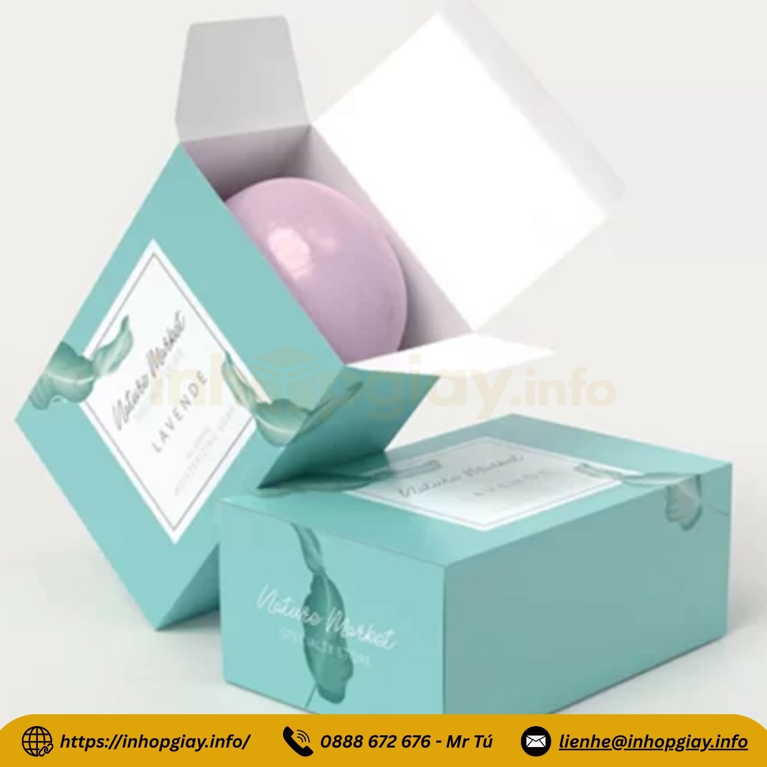 Xưởng sản xuất hộp giấy ivory cao cấp - Nhận đơn từ 200 hộp, chiết khấu cao