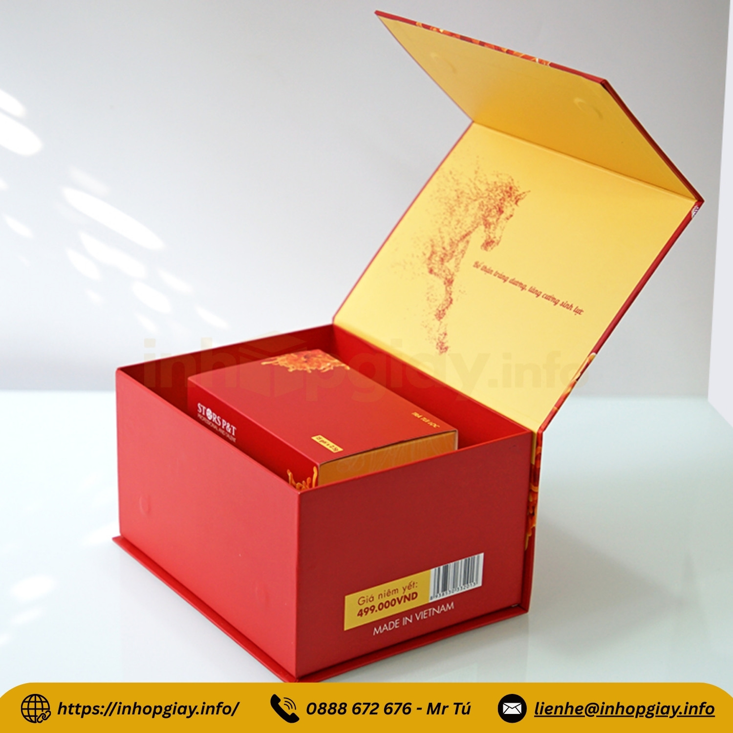 Xưởng in hộp đông trùng hạ thảo theo yêu cầu - Nhận từ 200 hộp, chiết khấu cao