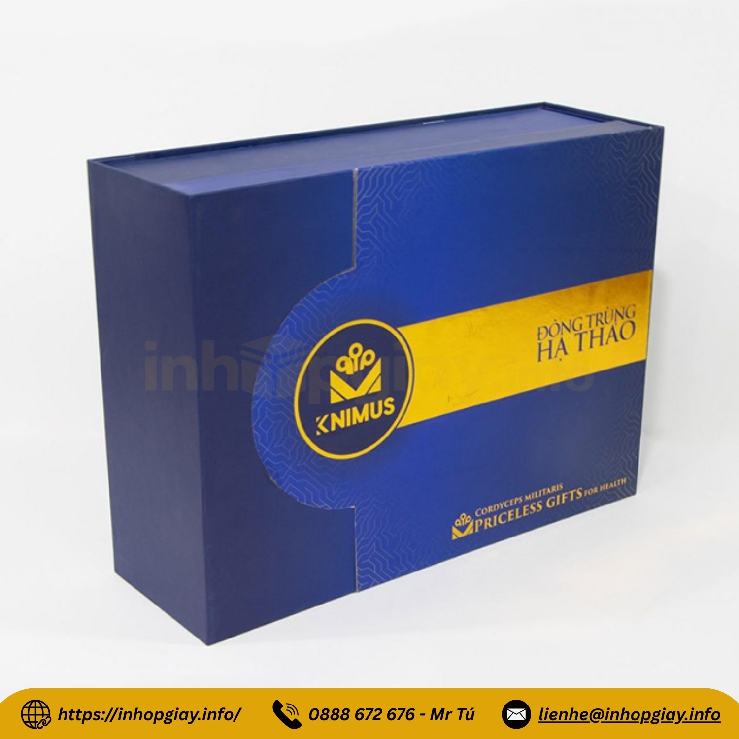 Xưởng in hộp đông trùng hạ thảo theo yêu cầu - Nhận từ 200 hộp, chiết khấu cao