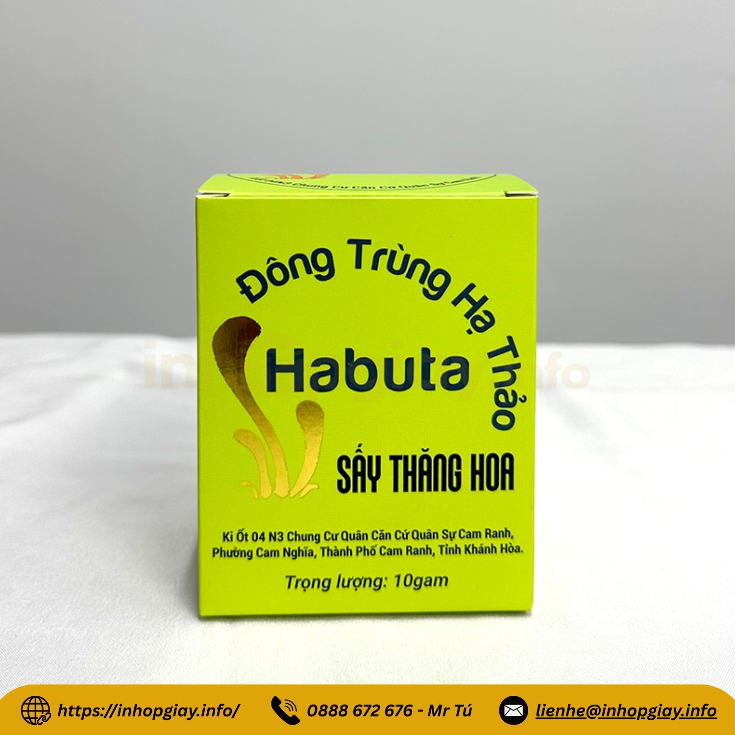 Xưởng in hộp đông trùng hạ thảo theo yêu cầu - Nhận từ 200 hộp, chiết khấu cao